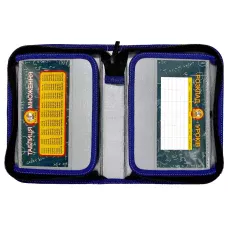 Пенал 1-яр. пустий, 2 відворота, поліестер, Football, 24208C Class