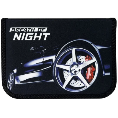 Пенал 1-яр. пустий, 2 відворота, поліестер, Breath of Night, 24212C Class