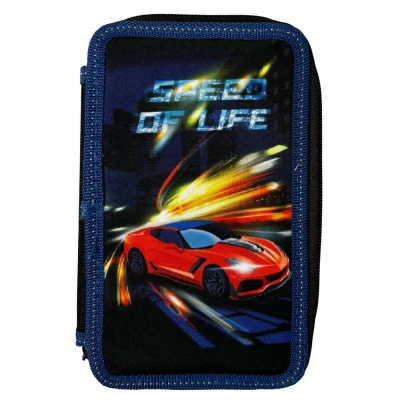 Пенал 2-яр. пустий, поліестер, Speed of Life, 24313C Class