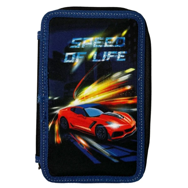 Пенал 2-яр. пустий, поліестер, Speed of Life, 24313C Class
