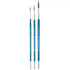 Набір із 3-х пензлів поні круглий 1, 5, 9, K-341 Kite Classic