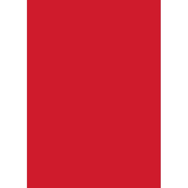 Папір для дизайну Tintedpaper А4 (21*29,7см), №20 яскраво-червоний, 130г/м2, без текстури, Folia