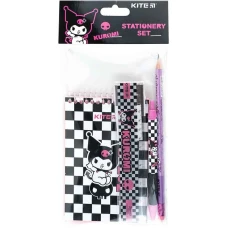 Набір канцтоварів, 4 предмети Kuromi HK24-S03 Kite
