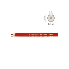 Олівці кольорові шестигранні Jumbo, 12 кол., з чинкою, Superb Writer, 4400-12 Marco