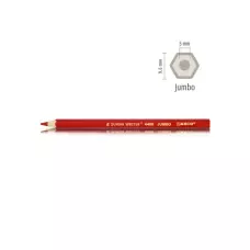 Олівці кольорові шестигранні Jumbo, 12 кол., з чинкою, Superb Writer, 4400-12 Marco