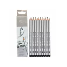 Олівці графітні 12 шт. 3В шестигранні, Raffine, (ціна за 1шт) 7000-12 Marco