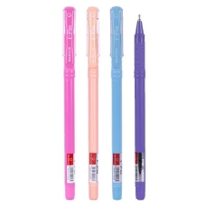 Ручка I-Pen, синій, кольоровий матовий корпус в уп.12шт.