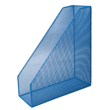 Лоток для паперів вертикальний 80x230x300мм, металевий, синій BM.6260-02