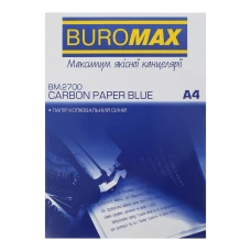 Папір копіювальний 210x297мм, 100 арк., синій, BM.2700
