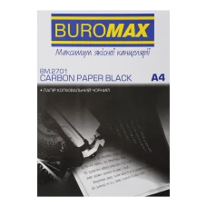 Папір копіювальний 210x297мм, 100 арк., чорний, BM.2701