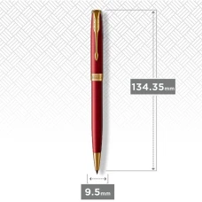 Ручка кулькова Parker SONNET Red Lacquer GT BP 86 232