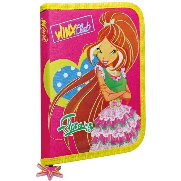 Пенал твердий одинарний без клапана "Winx", 20.5*14.5*3см., 530719, 1Вересня