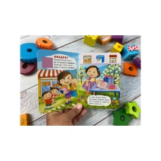 Учимося з мамою. Вивчаємо фігури. Весела геометрія для найменших. 10 с. картон. Пегас