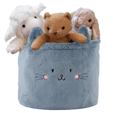 Кошик для зберігання 3100 Cute Cat 30х25 см, плюшевий, K24-3100M-2 Kite