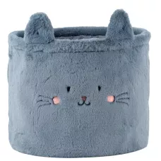 Кошик для зберігання 3100 Cute Cat 30х25 см, плюшевий, K24-3100M-2 Kite