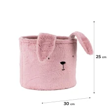 Кошик для зберігання 3100 Lovely Rabbit 30х25 см, плюшевий, K24-3100M-1 Kite