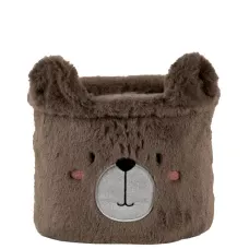 Кошик для зберігання 3100 Sweet Bear 20х16 см, плюшевий, K24-3100S-3 Kite