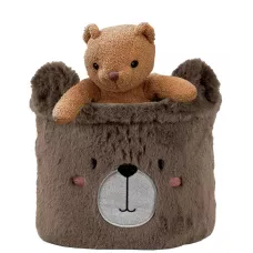 Кошик для зберігання 3100 Sweet Bear 20х16 см, плюшевий, K24-3100S-3 Kite