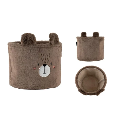 Кошик для зберігання 3100 Sweet Bear 30х25 см, плюшевий, K24-3100M-3 Kite