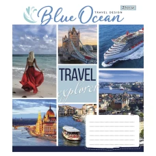 Зошит А5/96 арк лінія 1В Travel design, 766127