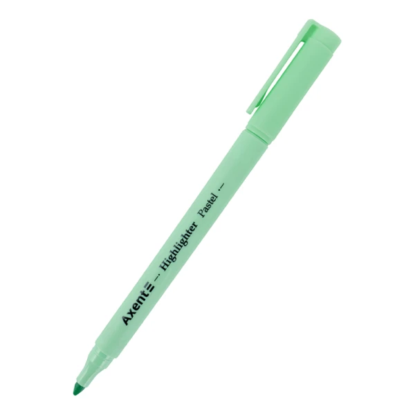 Маркер Highlighter Pastel 2533-A, 2-4 мм клиноп. м'ятний Axent