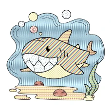 Водяні розмальовки 4. Морські тварини. Талант