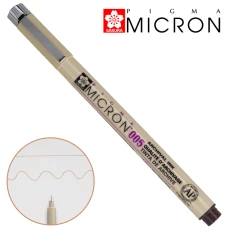 Лінер PIGMA MICRON (0.05), 0,2мм, Коричневий, Sakura