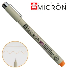 Лінер PIGMA MICRON (0.05), 0,2мм, Оранжевий, Sakura