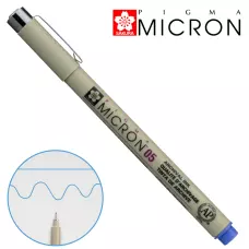 Лінер PIGMA MICRON (0.5), 0,45мм, Синій, Sakura
