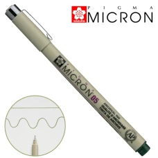 Лінер PIGMA MICRON (0.5), 0,45мм, Темно-зелений, Sakura