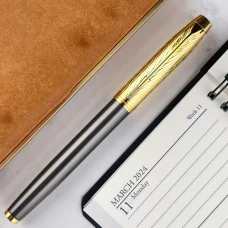 Ручка перова Parker IM Premium SE Pioneers позол. перо 25 511