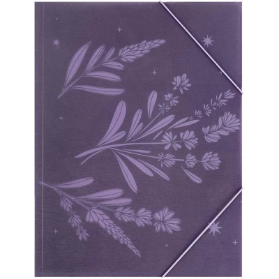 Папка на гумках А4+ Lavender-1, 1509-36-A