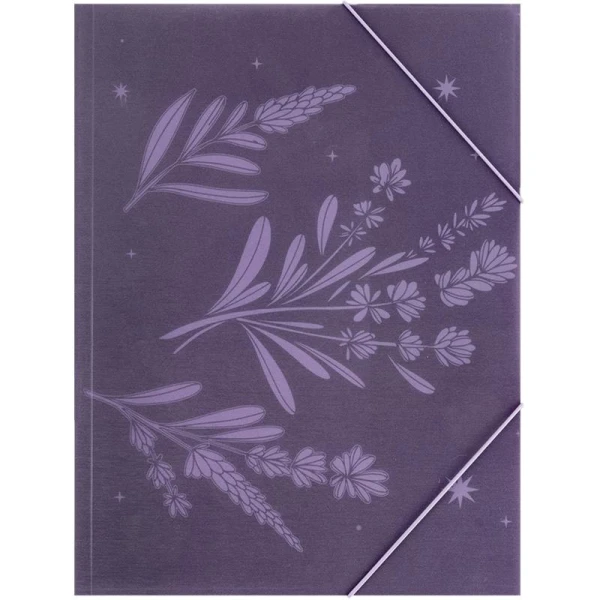 Папка на гумках А4+ Lavender-1, 1509-36-A