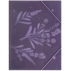 Папка на гумках А4+ Lavender-1, 1509-36-A
