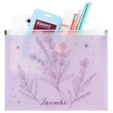 Папка на блискавці zip-lock А5+ Lavender-2, 1498-37-A