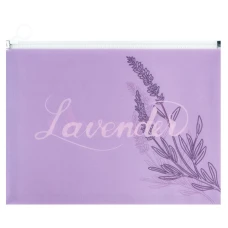 Папка на блискавці zip-lock А4+ Lavender-1, 1497-36-A