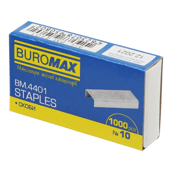 Скоби №10, JOBMAX, 1000 шт., BM.4401