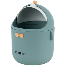 Настільний контейнер для сміття Kite, сіро-зелений K24-010-1