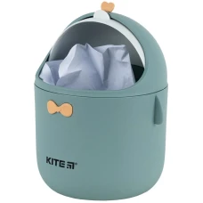Настільний контейнер для сміття Kite, сіро-зелений K24-010-1
