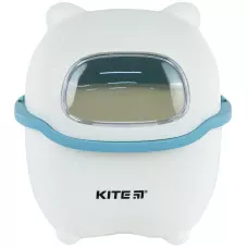 Настільний контейнер для сміття Kite, біло-блакитний K24-009-6