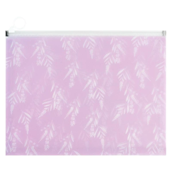 Папка на блискавці zip-lock А4+ Lavender-3, 1497-38-A