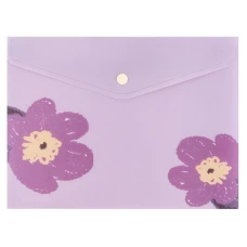 Папка на кнопці А5+ Lavender-4, 1496-39-A