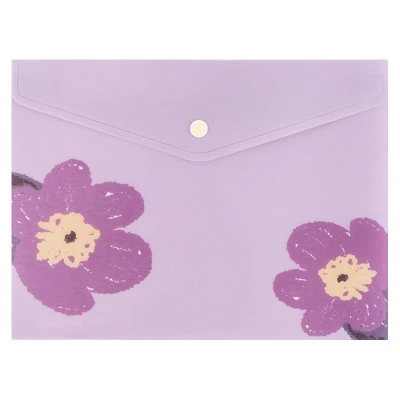 Папка на кнопці А5+ Lavender-4, 1496-39-A
