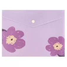 Папка на кнопці А5+ Lavender-4, 1496-39-A