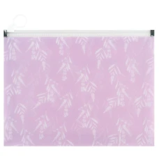 Папка на блискавці zip-lock А5+ Lavender-3, 1498-38-A