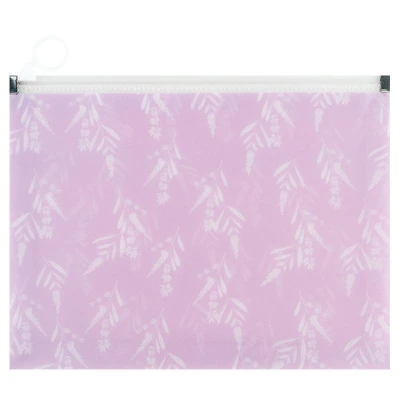 Папка на блискавці zip-lock А5+ Lavender-3, 1498-38-A