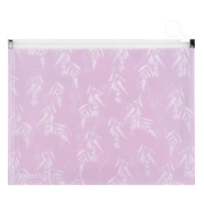 Папка на блискавці zip-lock А5+ Lavender-3, 1498-38-A