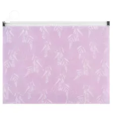 Папка на блискавці zip-lock А5+ Lavender-3, 1498-38-A