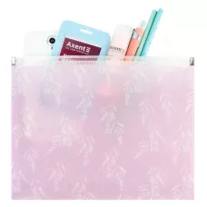 Папка на блискавці zip-lock А5+ Lavender-3, 1498-38-A