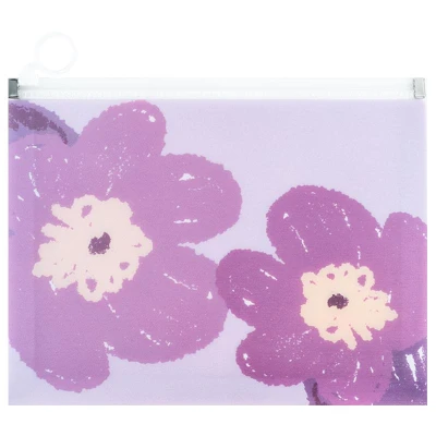 Папка на блискавці zip-lock А5+ Lavender-4, 1498-39-A